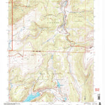 United States Geological Survey Slumgullion Pass, CO (2001, 24000-Scale) digital map