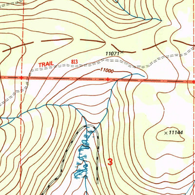 United States Geological Survey Slumgullion Pass, CO (2001, 24000-Scale) digital map
