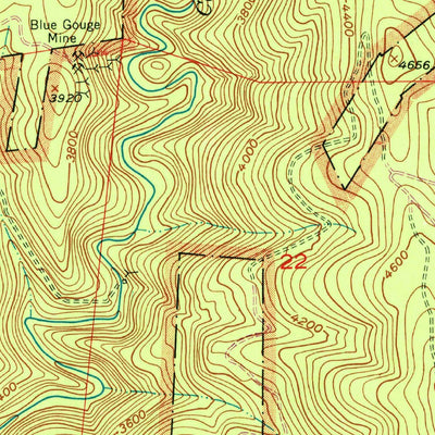 United States Geological Survey Sly Park, CA (1952, 24000-Scale) digital map