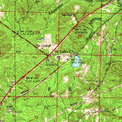 United States Geological Survey Smackover, AR (1964, 62500-Scale) digital map