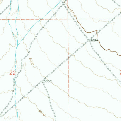 United States Geological Survey Small, ID (1964, 24000-Scale) digital map