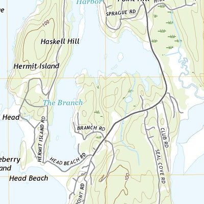 United States Geological Survey Small Point, ME (2021, 24000-Scale) digital map