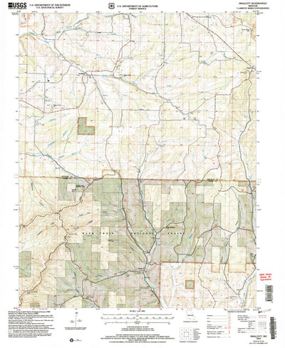 United States Geological Survey Smallett, MO (2004, 24000-Scale) digital map