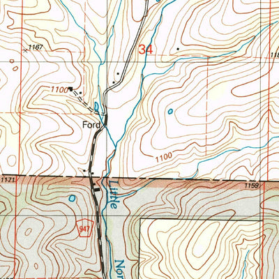 United States Geological Survey Smallett, MO (2004, 24000-Scale) digital map