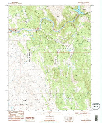United States Geological Survey Smartsville, CA (1995, 24000-Scale) digital map