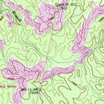 United States Geological Survey Smartt Mountain, TN (1946, 24000-Scale) digital map