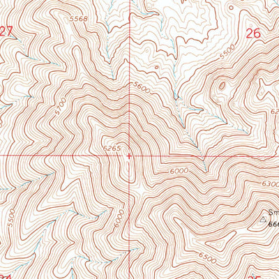 United States Geological Survey Smelser Pass, NV (1965, 24000-Scale) digital map