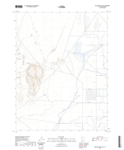 United States Geological Survey Smelter Knolls East, UT (2023, 24000-Scale) digital map
