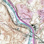 United States Geological Survey Smeltertown, TX-NM (1955, 24000-Scale) digital map