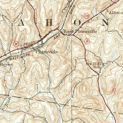 United States Geological Survey Smicksburg, PA (1938, 62500-Scale) digital map