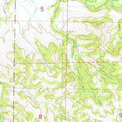 United States Geological Survey Smiley Canyon, NE (1980, 24000-Scale) digital map