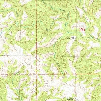 United States Geological Survey Smiley Canyon, NE (1980, 24000-Scale) digital map