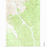 United States Geological Survey Smith Creek Butte, WA (1983, 24000-Scale) digital map