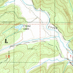 United States Geological Survey Smith Creek Butte, WA (1983, 24000-Scale) digital map