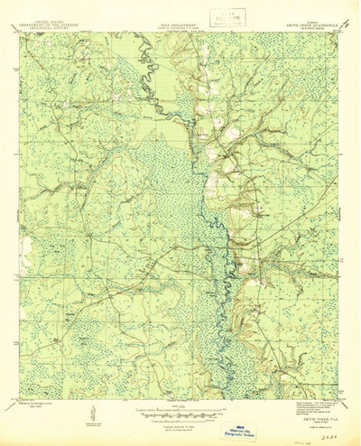 United States Geological Survey Smith Creek, FL (1945, 31680-Scale) digital map