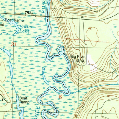 United States Geological Survey Smith Creek, FL (1990, 24000-Scale) digital map