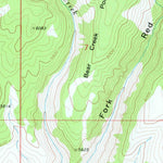 United States Geological Survey Smith Creek, ID (1973, 24000-Scale) digital map
