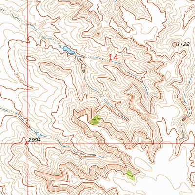 United States Geological Survey Smith Creek, MT (1971, 24000-Scale) digital map