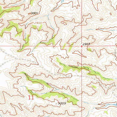 United States Geological Survey Smith Creek NE, MT (1971, 24000-Scale) digital map