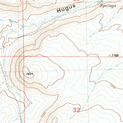 United States Geological Survey Smith Draw East, WY (1983, 24000-Scale) digital map