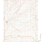 United States Geological Survey Smith Draw West, WY (1983, 24000-Scale) digital map
