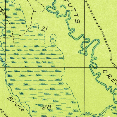 United States Geological Survey Smith Lake, MI (1931, 31680-Scale) digital map