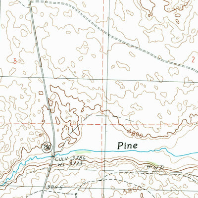 United States Geological Survey Smith Lake, NE (1989, 24000-Scale) digital map