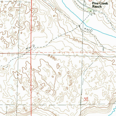 United States Geological Survey Smith Lake, NE (1989, 24000-Scale) digital map