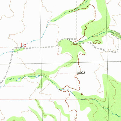 United States Geological Survey Smith Mesa, UT (1980, 24000-Scale) digital map