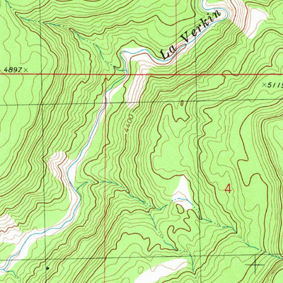 United States Geological Survey Smith Mesa, UT (1980, 24000-Scale) digital map
