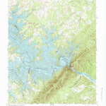 United States Geological Survey Smith Mountain Dam, VA (1967, 24000-Scale) digital map