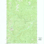 United States Geological Survey Smith Mountain, ID-MT (1989, 24000-Scale) digital map