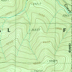 United States Geological Survey Smith Mountain, ID-MT (1989, 24000-Scale) digital map