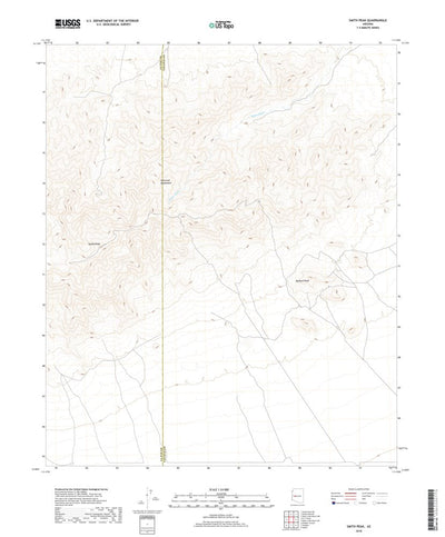 United States Geological Survey Smith Peak, AZ (2018, 24000-Scale) digital map