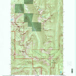 United States Geological Survey Smith Peak, ID (1996, 24000-Scale) digital map