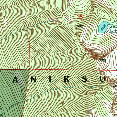 United States Geological Survey Smith Peak, ID (1996, 24000-Scale) digital map