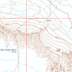 United States Geological Survey Smith Peak NE, AZ (1967, 24000-Scale) digital map