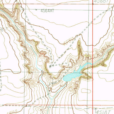 United States Geological Survey Smith Ranch, NM (1985, 24000-Scale) digital map