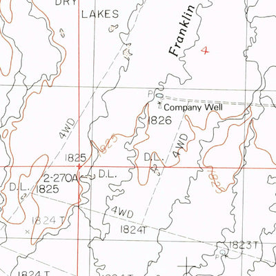 United States Geological Survey Smith Well, NV (1984, 24000-Scale) digital map