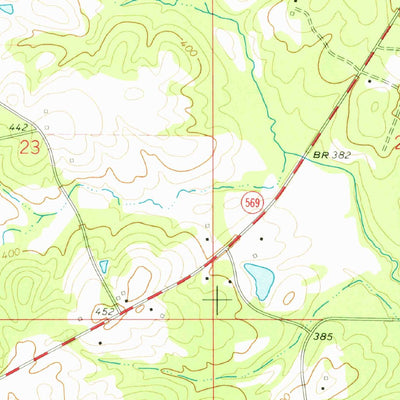 United States Geological Survey Smithdale, MS (1972, 24000-Scale) digital map
