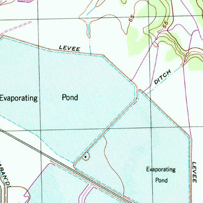 United States Geological Survey Smithers Lake, TX (1953, 24000-Scale) digital map