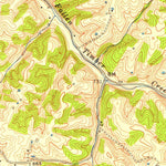 United States Geological Survey Smithfield, KY (1954, 24000-Scale) digital map