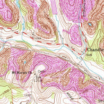 United States Geological Survey Smithfield, OH (1960, 24000-Scale) digital map
