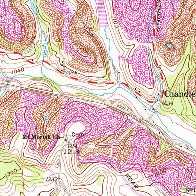 United States Geological Survey Smithfield, OH (1960, 24000-Scale) digital map