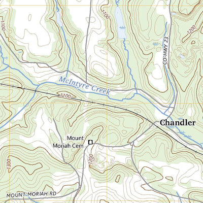 United States Geological Survey Smithfield, OH (2023, 24000-Scale) digital map