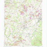 United States Geological Survey Smithfield, PA (1964, 24000-Scale) digital map
