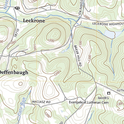 United States Geological Survey Smithfield, PA (2023, 24000-Scale) digital map