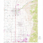 United States Geological Survey Smithfield, UT (1964, 24000-Scale) digital map