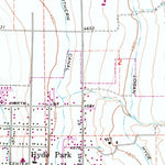 United States Geological Survey Smithfield, UT (1964, 24000-Scale) digital map