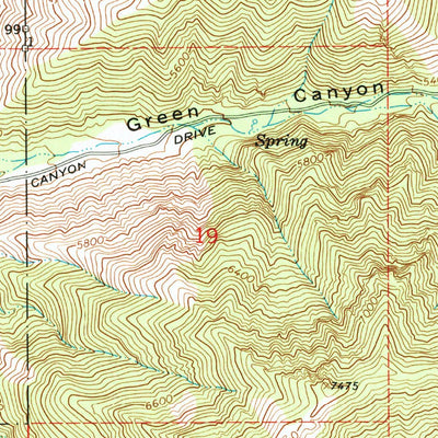 United States Geological Survey Smithfield, UT (1964, 24000-Scale) digital map